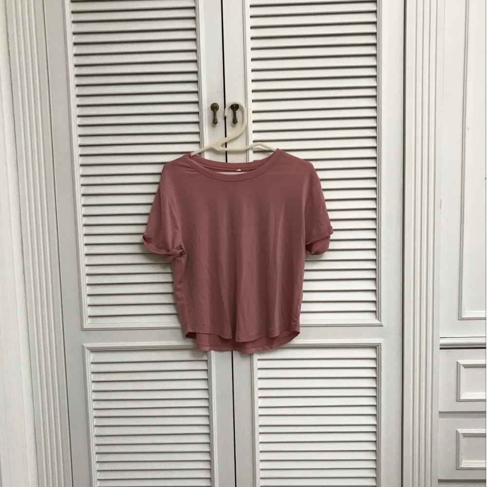 Pacsun Peachy Cuffed Sleeve Tee
